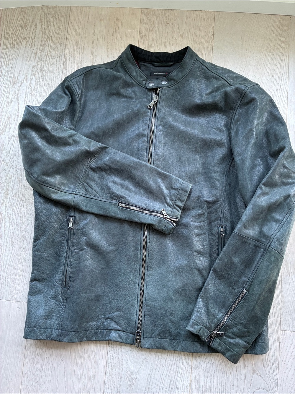 Gorgeous Men’s John Varvatos Men’s leather jacket